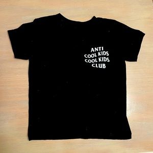 Paper Plain Anti Social Social Club boys t shirt size 4T